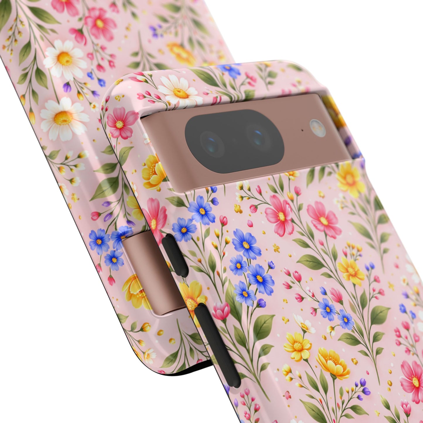 Wildflower Floral Phone Case Vintage Spring Meadow Tough Cover
