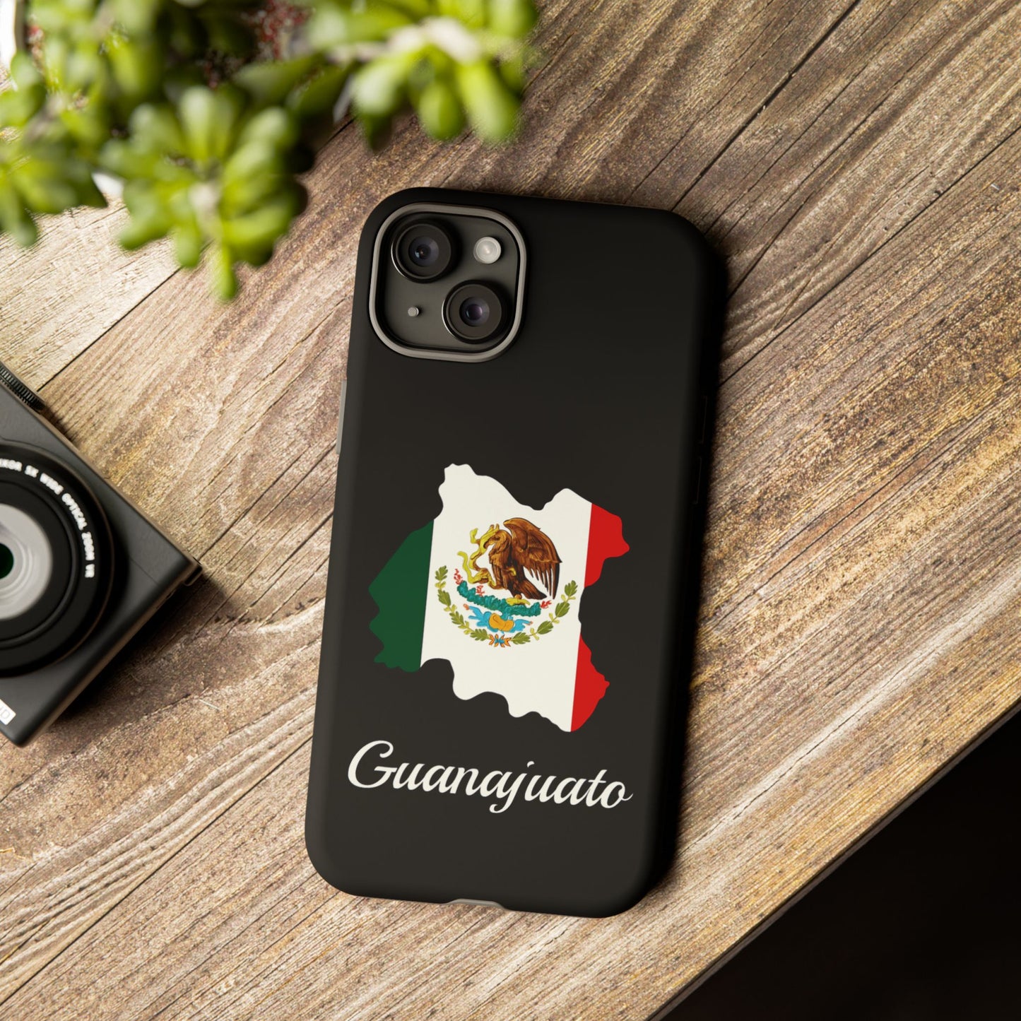 Guanajuato Mexico Flag Map Phone Case | Mexican American Pride Tough Case for iPhone & Samsung