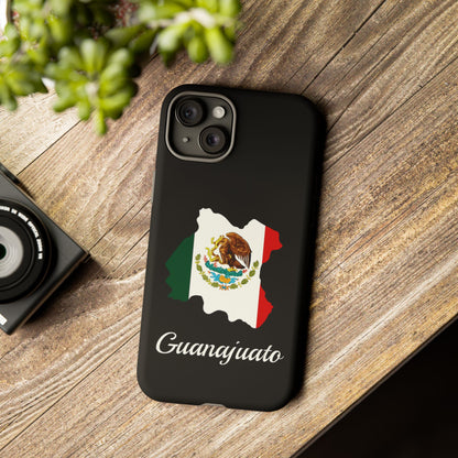 Guanajuato Mexico Flag Map Phone Case | Mexican American Pride Tough Case for iPhone & Samsung