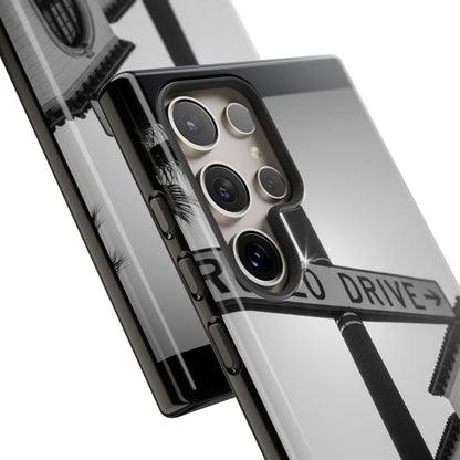 Rodeo Drive Phone Case | Los Angeles Aesthetic Black & White Photography | Luxury LA Street Tough Case for iPhone & Samsung
