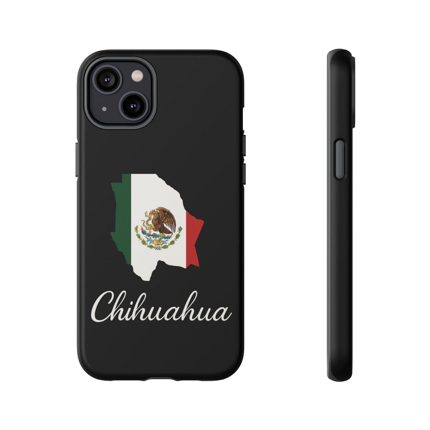 Chihuahua Mexico Flag Map Phone Case | Mexican American Pride Tough Case for iPhone & Samsung