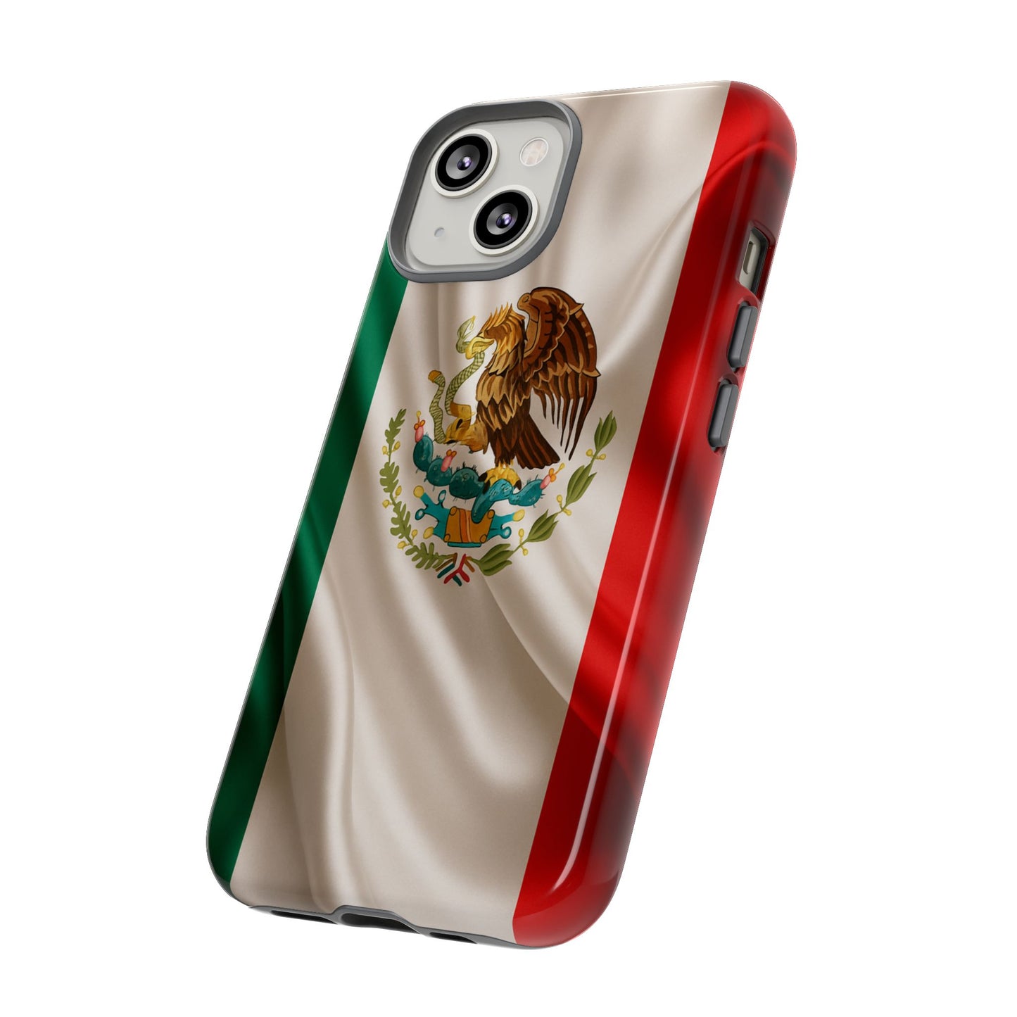 Mexico Flag Phone Case | Mexican Pride iPhone & Samsung Case | Tricolor Aesthetic Tough Protective Cover