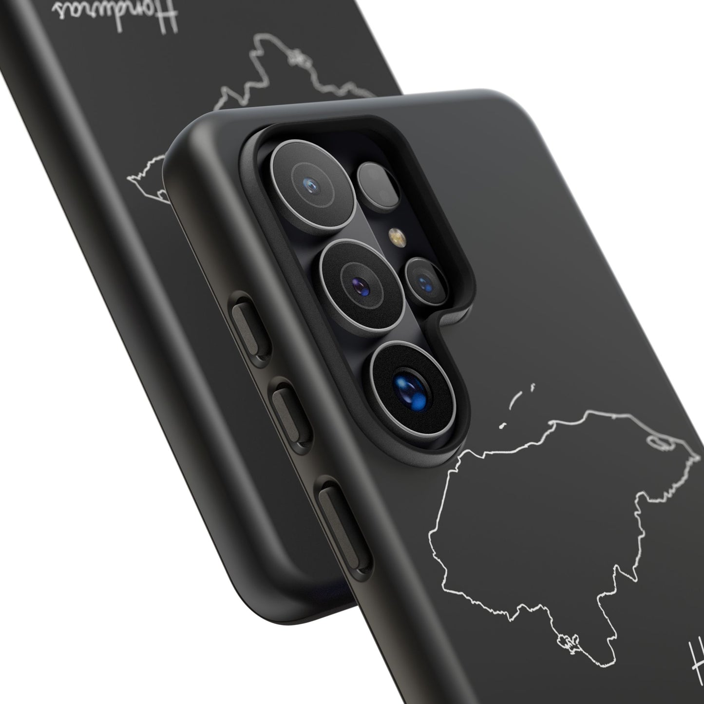 Honduras Outline Phone Case – Minimal Country Map Tough Case (iPhone, Samsung, Pixel)