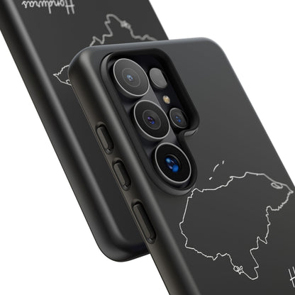 Honduras Outline Phone Case – Minimal Country Map Tough Case (iPhone, Samsung, Pixel)