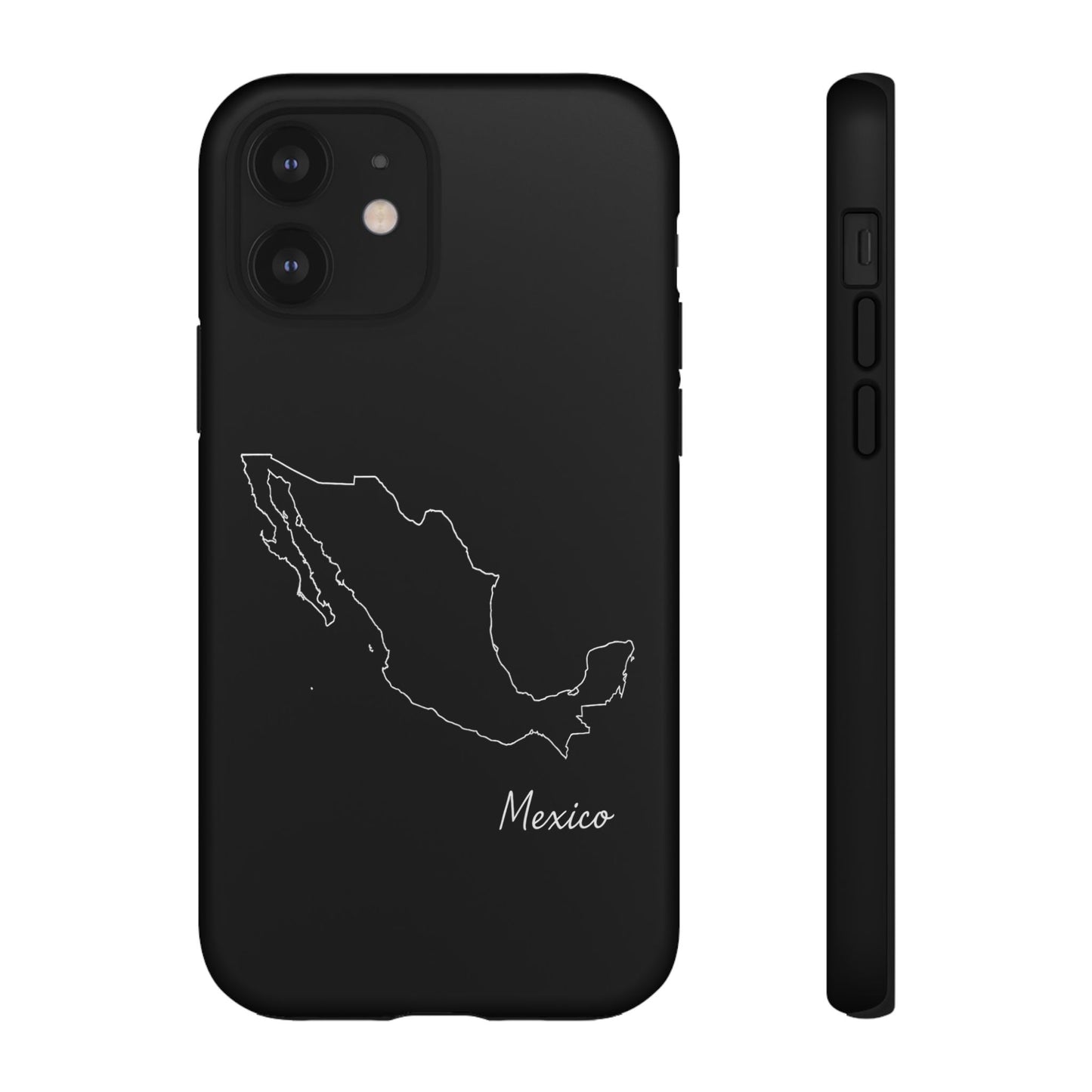 Mexico Outline Phone Case – Minimal Country Map Tough Case (iPhone, Samsung, Pixel)