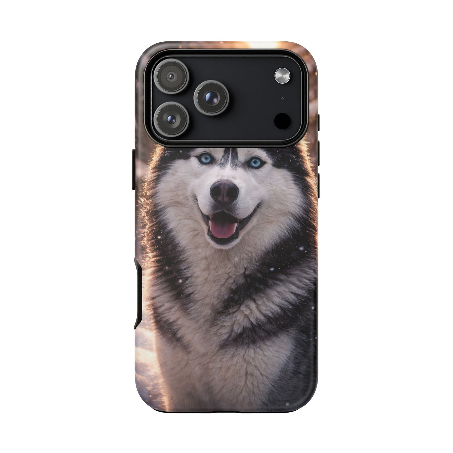 Siberian Husky Tough Phone Case | Blue Eyes Dog Cover Protective iPhone Case