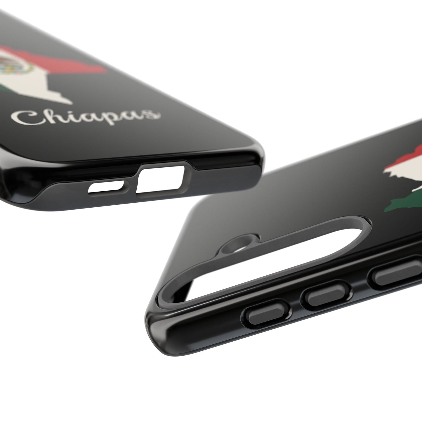 Chiapas Mexico Flag Map Phone Case | Mexican American Pride Tough Case for iPhone & Samsung