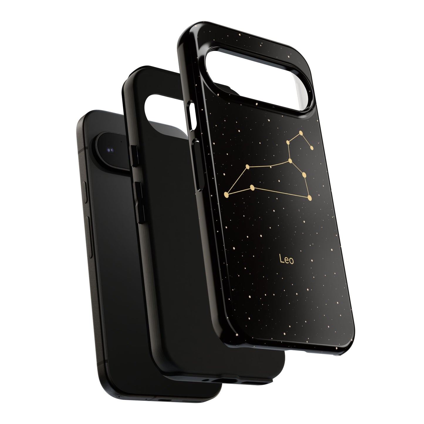 Leo Zodiac Constellation Phone Case – Luxe Gold Celestial Cover