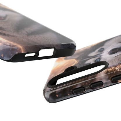 Siberian Husky Tough Phone Case | Blue Eyes Dog Cover Protective iPhone Case