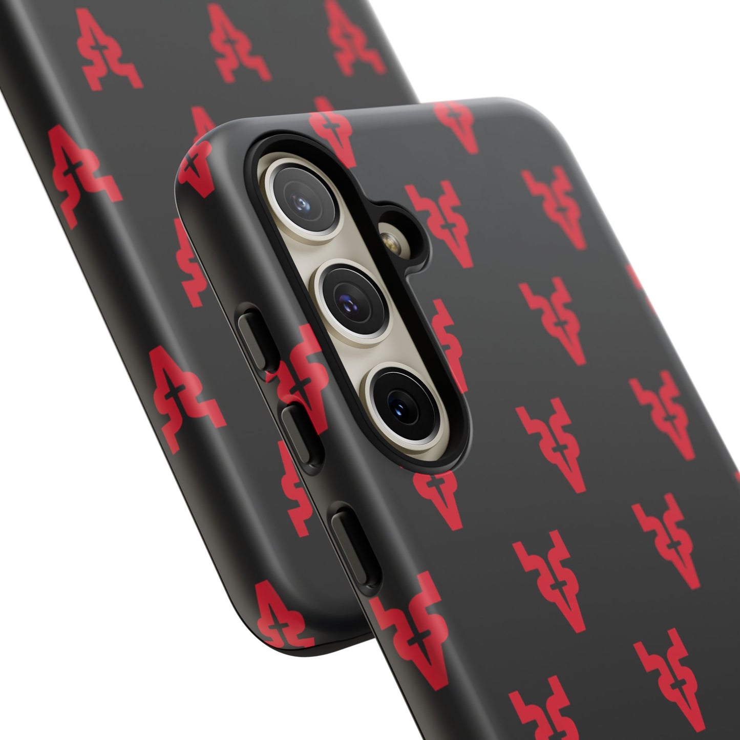Mazatlán Bull Phone Case – Black Red Streetwear Tough Shockproof Cover
