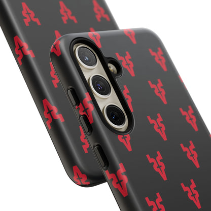 Mazatlán Bull Phone Case – Black Red Streetwear Tough Shockproof Cover