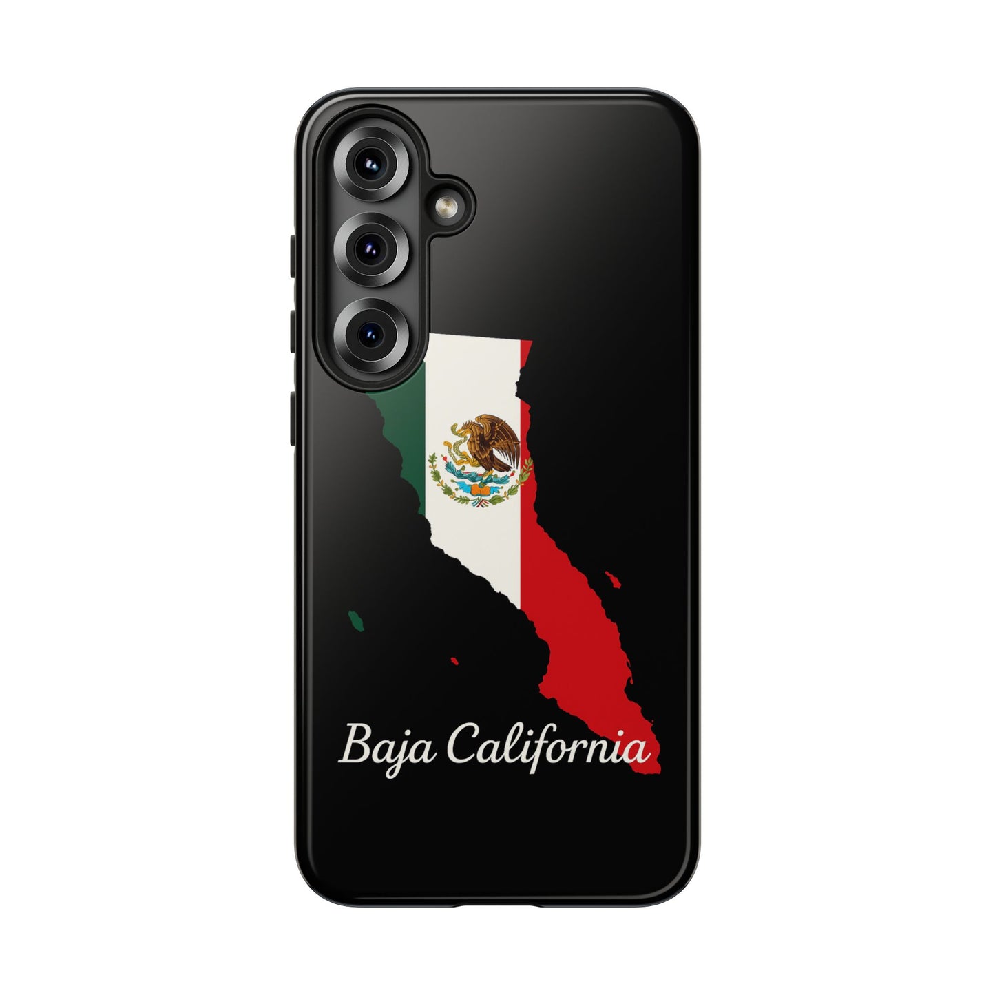 Baja California Mexico Flag Map Phone Case | Mexican American Pride Tough Case for iPhone & Samsung