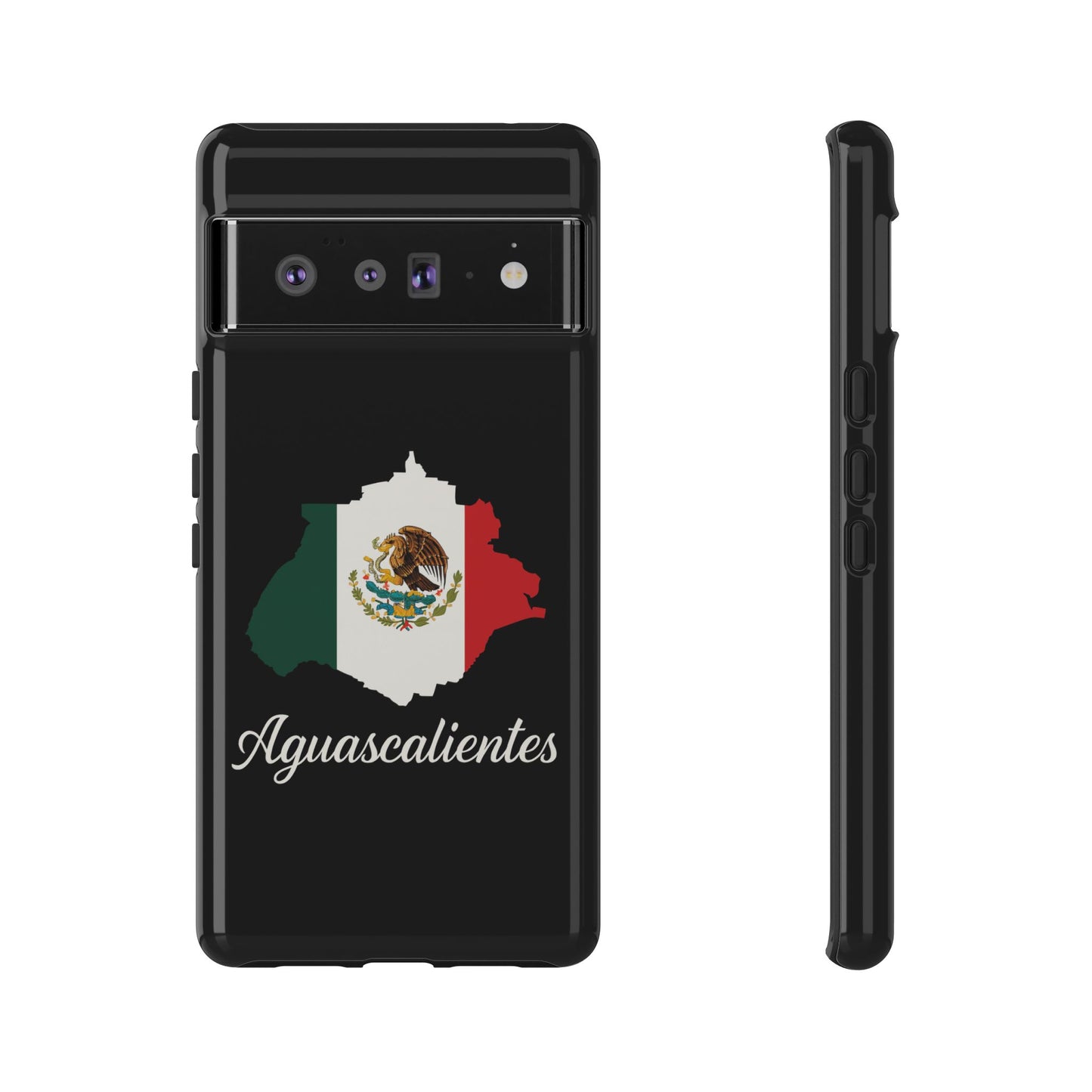 Aguascalientes Mexico Flag Map Phone Case | Mexican American Pride Tough Case for iPhone & Samsung