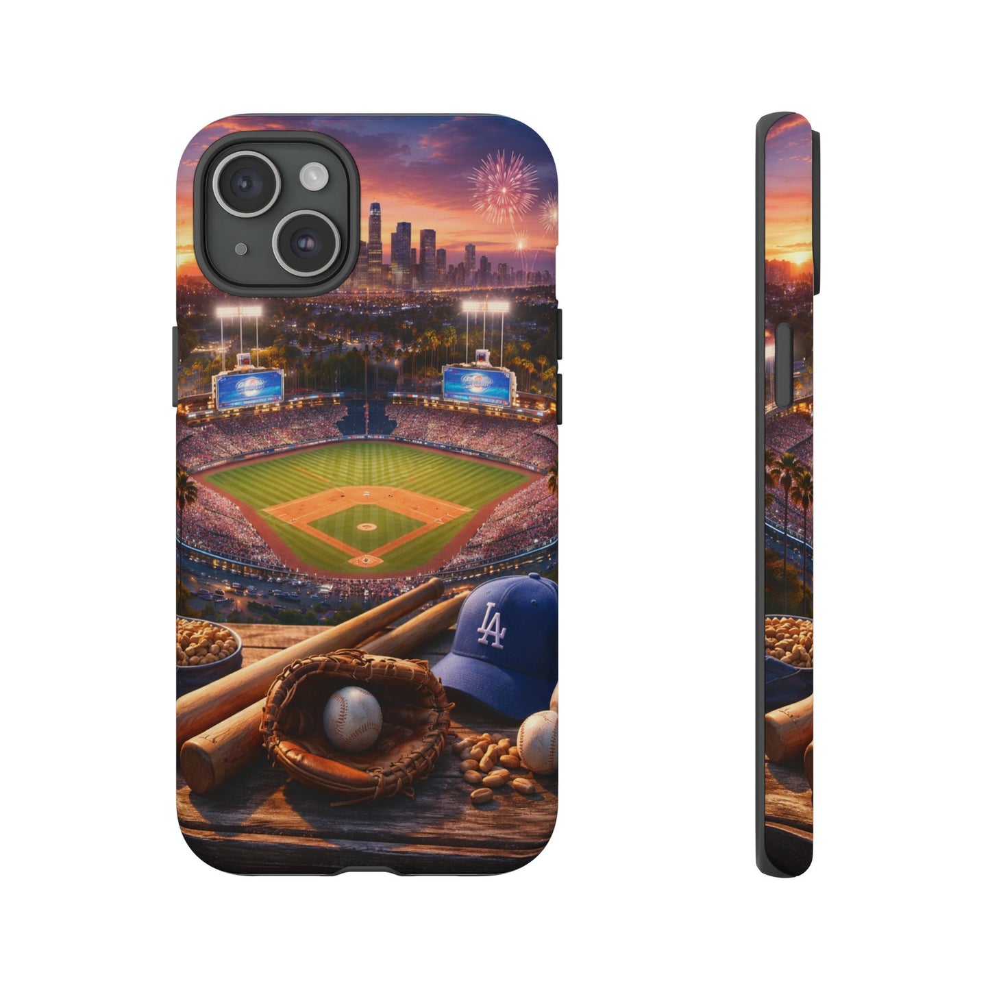 Baseball Sunset Stadium Phone Case LA Game Day Sports Aesthetic Case