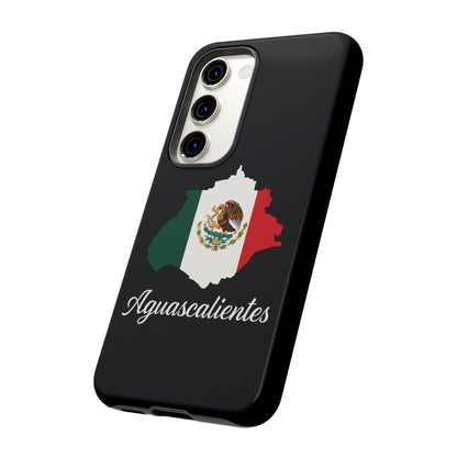 Aguascalientes Mexico Flag Map Phone Case | Mexican American Pride Tough Case for iPhone & Samsung