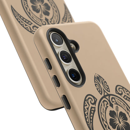 Polynesian Turtle Phone Case | Hawaiian Beach Tough Cover