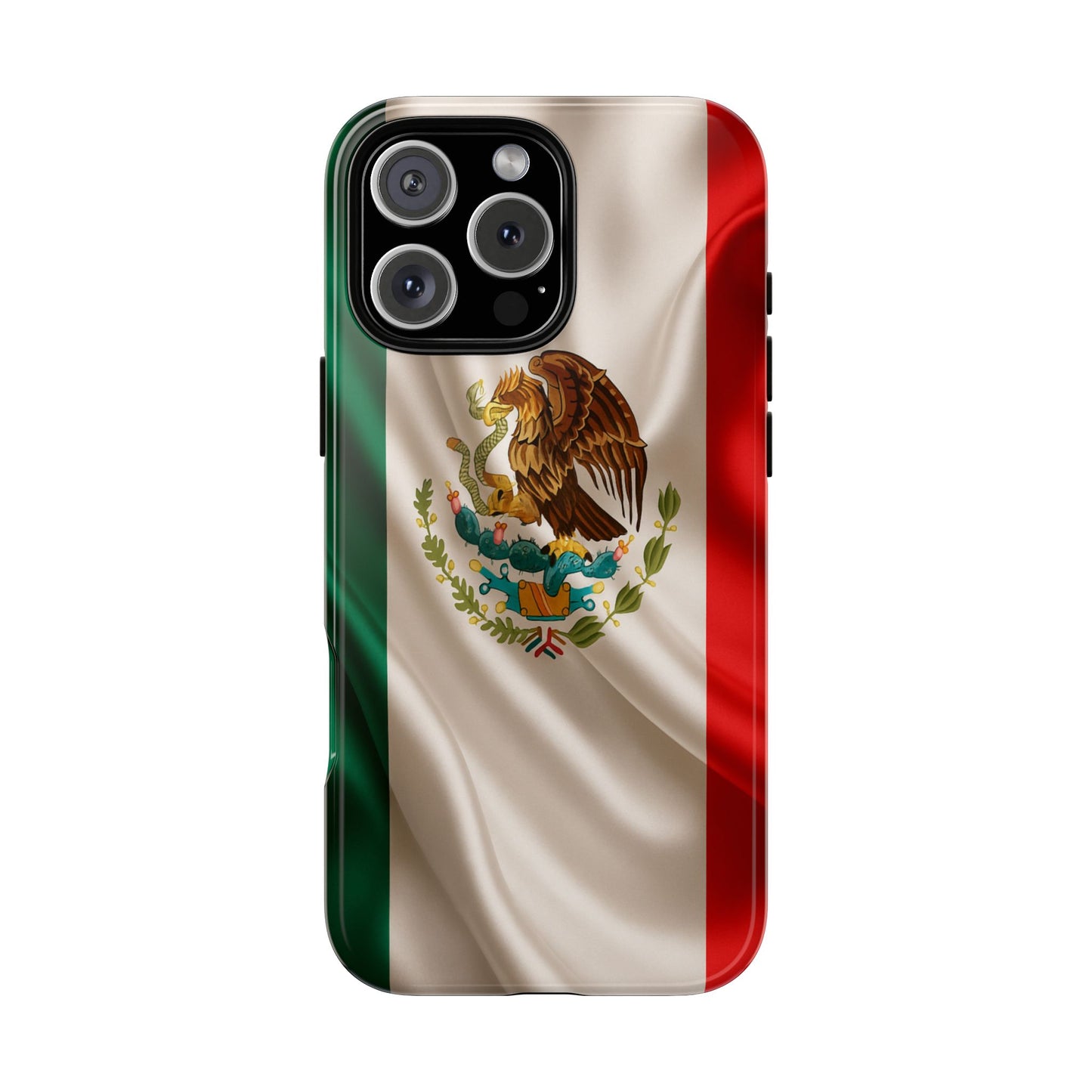 Mexico Flag Phone Case | Mexican Pride iPhone & Samsung Case | Tricolor Aesthetic Tough Protective Cover