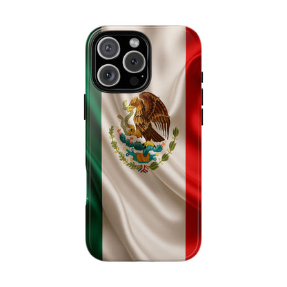 Mexico Flag Phone Case | Mexican Pride iPhone & Samsung Case | Tricolor Aesthetic Tough Protective Cover