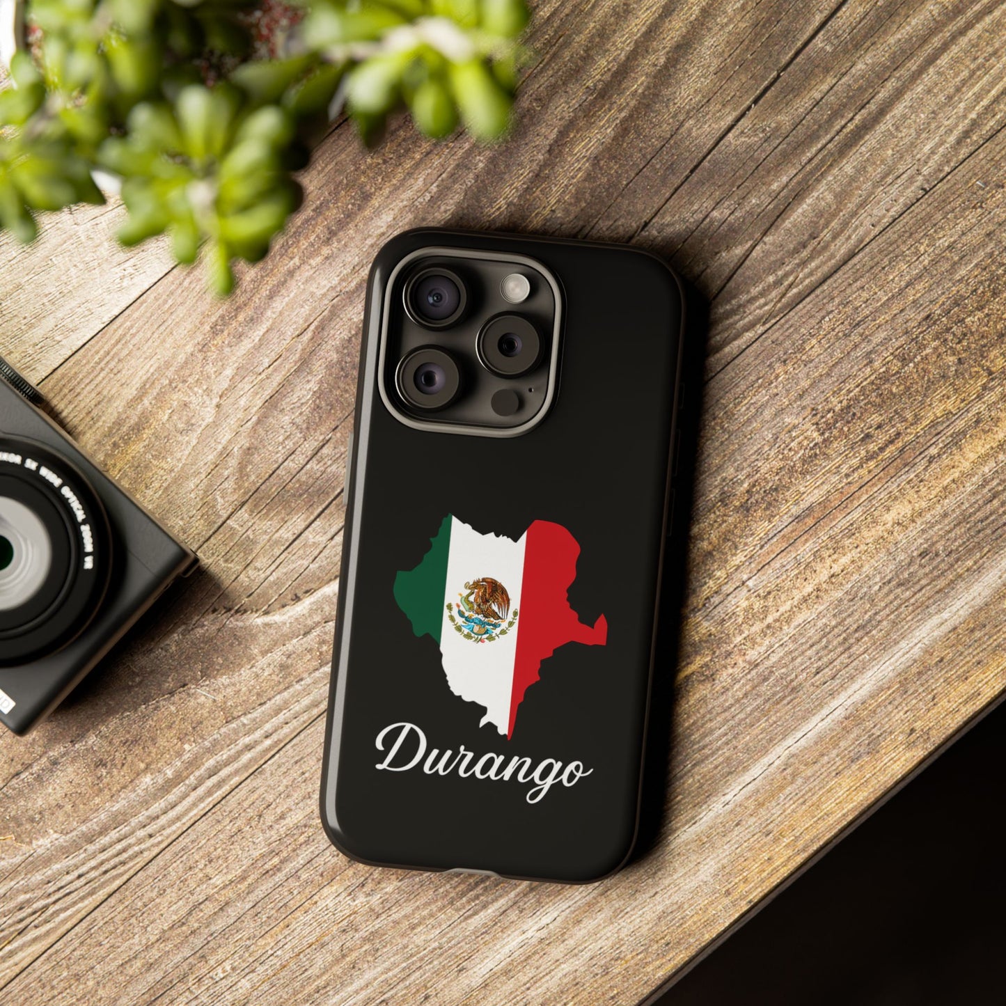 Durango Mexico Flag Map Phone Case | Mexican American Pride Tough Case for iPhone & Samsung