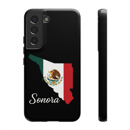Sonora Mexico Flag Map Phone Case | Mexican American Pride Tough Case for iPhone & Samsung