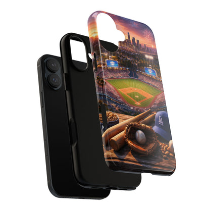 Baseball Sunset Stadium Phone Case LA Game Day Sports Aesthetic Case