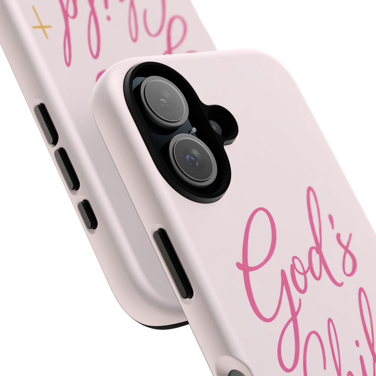 Gods Child Phone Case Christian Pink Aesthetic Tough iPhone Case
