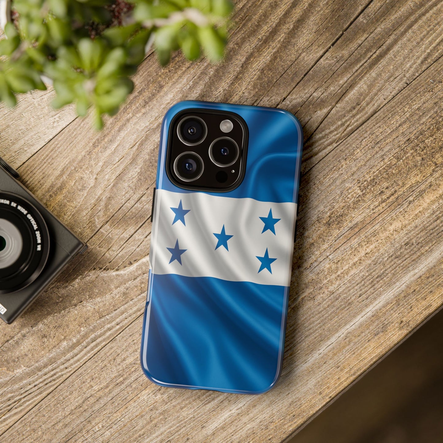 Honduras Flag Phone Case | Honduran Pride Blue & White Flag iPhone & Samsung Tough Protective Case