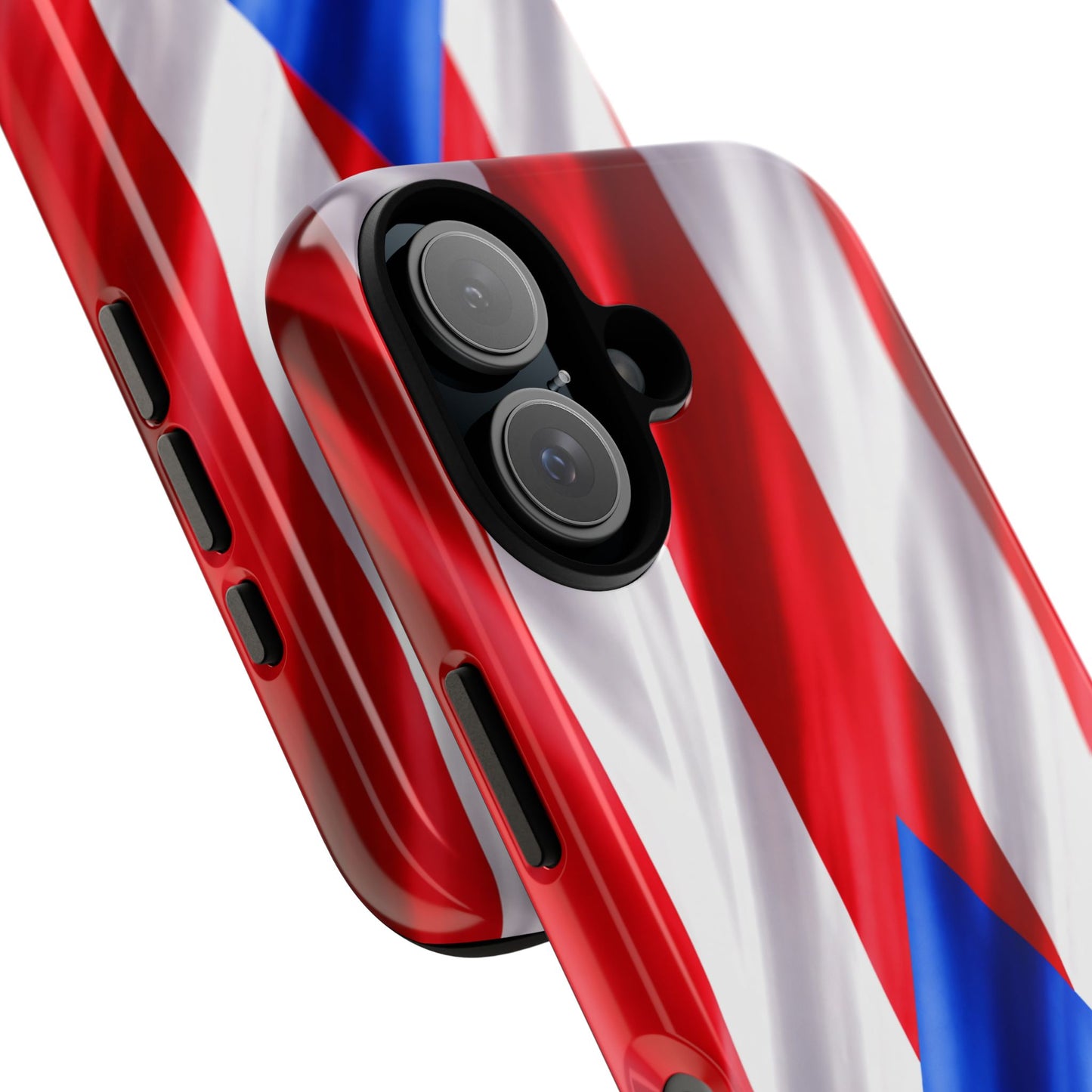 Puerto Rico Flag Phone Case | Boricua Pride Tough Case | Puerto Rican Flag Protective Cover for iPhone & Samsung