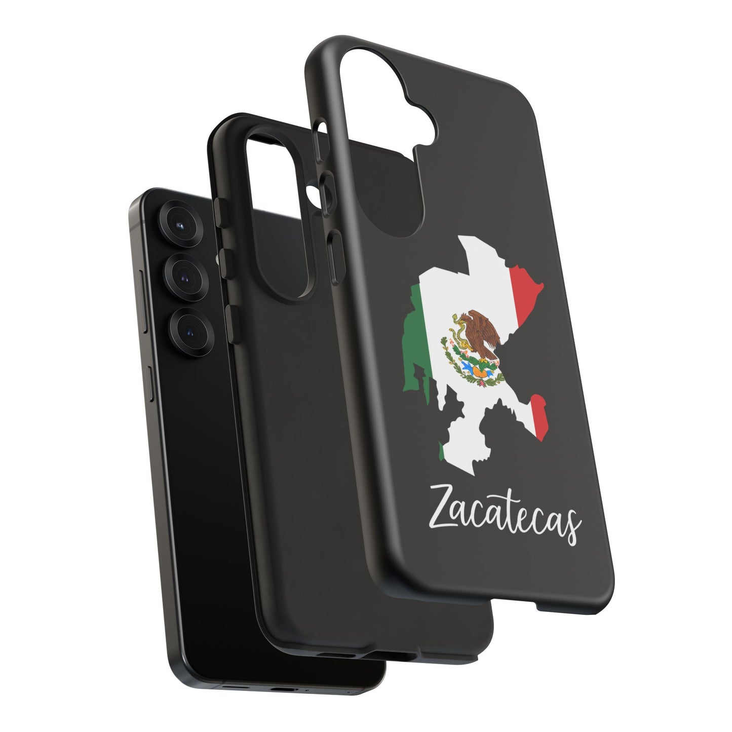 Zacatecas Mexico Flag Map Phone Case | Mexican American Pride Tough Case for iPhone & Samsung