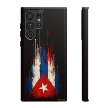 Cuban Flag Phone Case | Cuba Flag Tough Case | Patriotic Cuban Pride iPhone Samsung Protective Cover