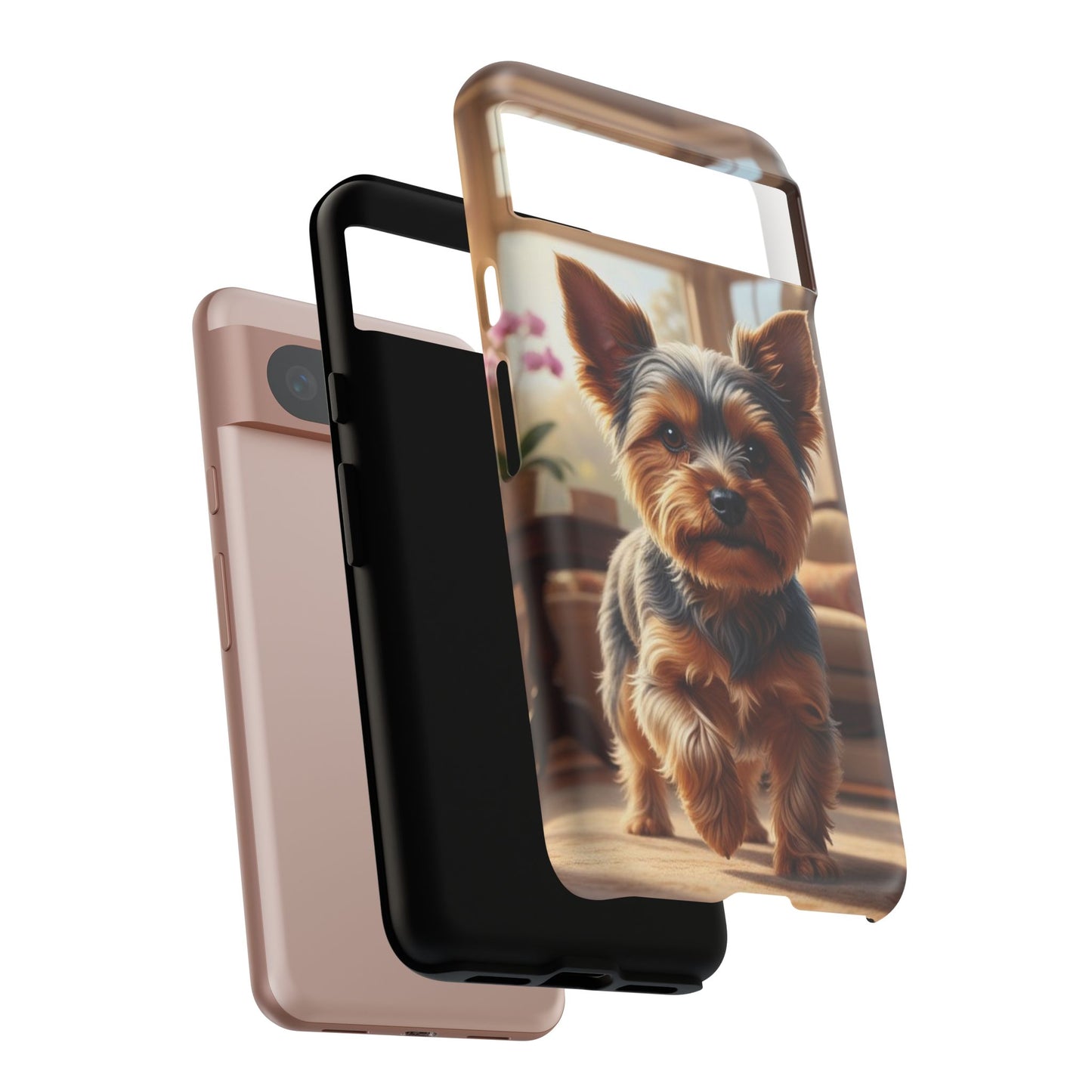Yorkshire Terrier Phone Case – Cute Yorkie Puppy Tough Case (iPhone, Samsung, Pixel)