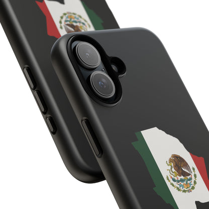 Chihuahua Mexico Flag Map Phone Case | Mexican American Pride Tough Case for iPhone & Samsung