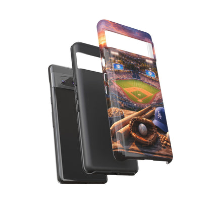 Baseball Sunset Stadium Phone Case LA Game Day Sports Aesthetic Case