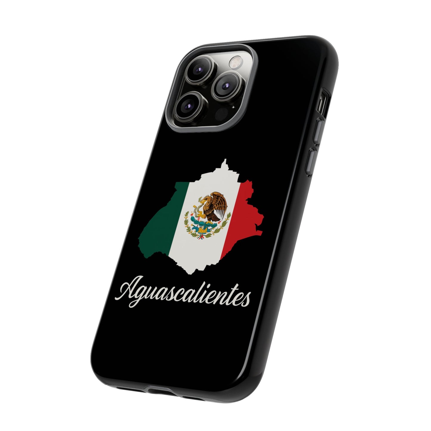Aguascalientes Mexico Flag Map Phone Case | Mexican American Pride Tough Case for iPhone & Samsung