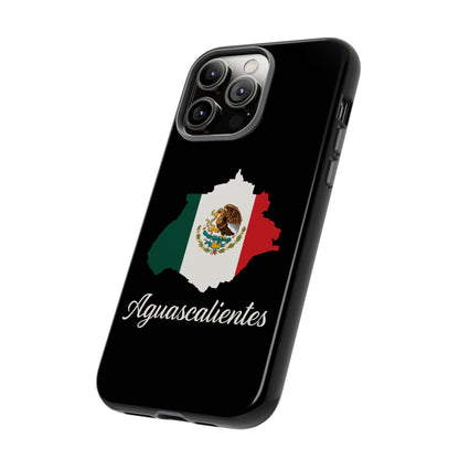 Aguascalientes Mexico Flag Map Phone Case | Mexican American Pride Tough Case for iPhone & Samsung
