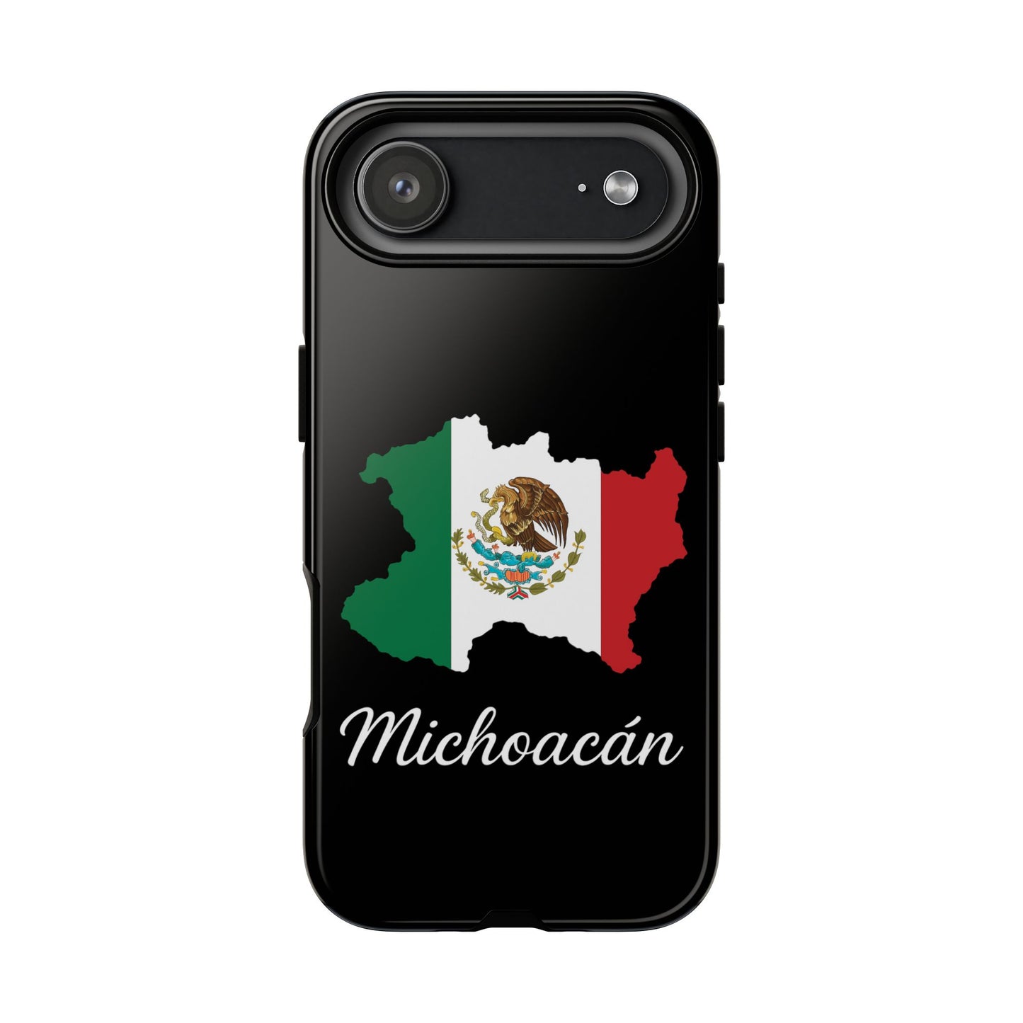 Michoacán Mexico Flag Map Phone Case | Mexican American Pride Tough Case for iPhone & Samsung