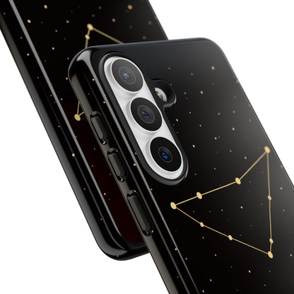 Capricorn Zodiac Constellation Phone Case – Luxe Gold Celestial Cover