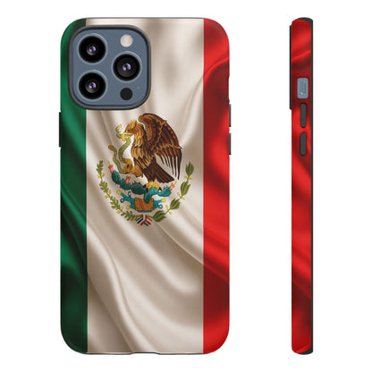 Mexico Flag Phone Case | Mexican Pride iPhone & Samsung Case | Tricolor Aesthetic Tough Protective Cover