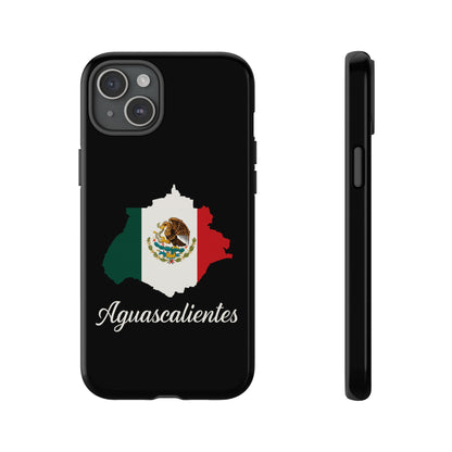 Aguascalientes Mexico Flag Map Phone Case | Mexican American Pride Tough Case for iPhone & Samsung