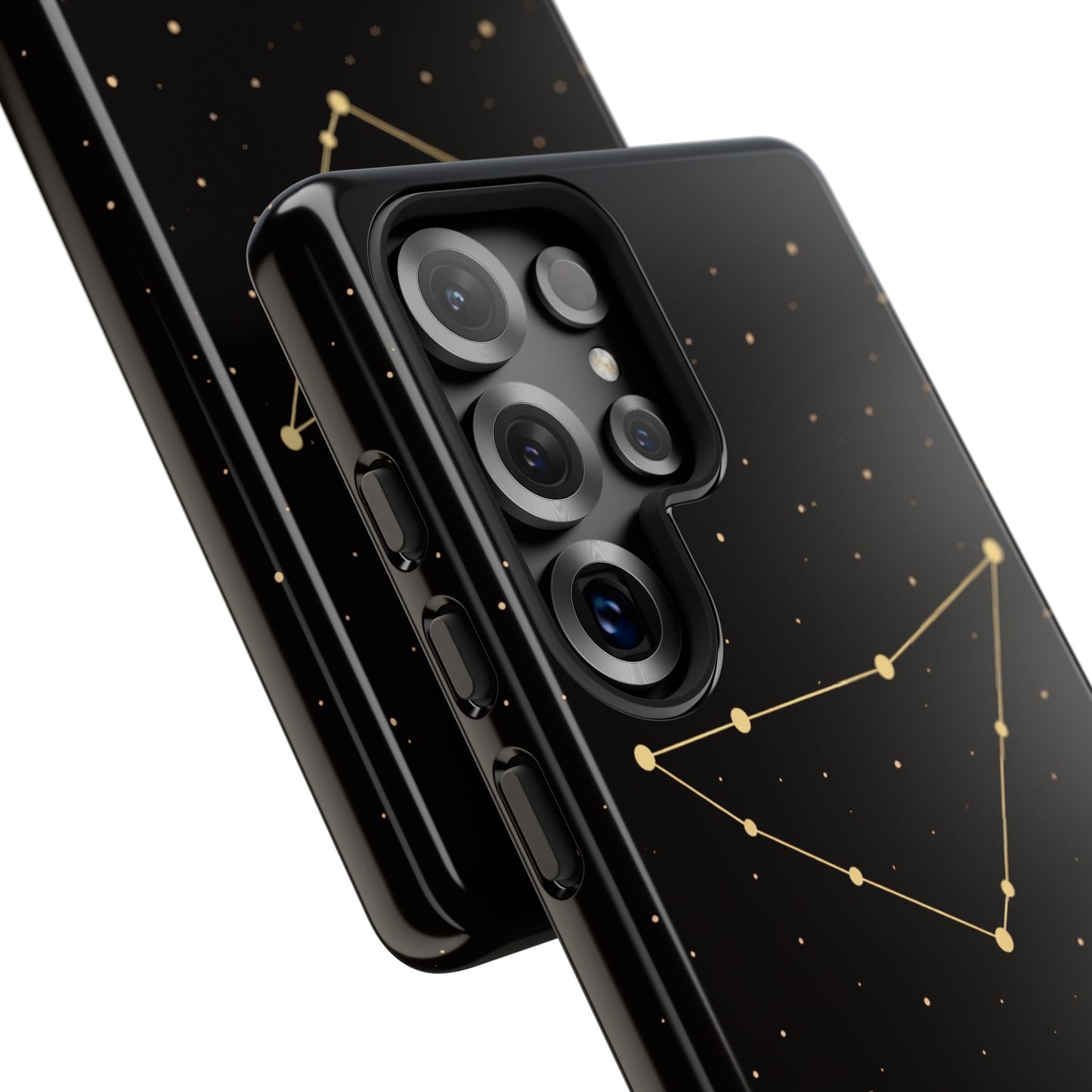 Capricorn Zodiac Constellation Phone Case – Luxe Gold Celestial Cover