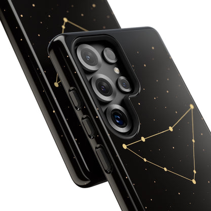 Capricorn Zodiac Constellation Phone Case – Luxe Gold Celestial Cover
