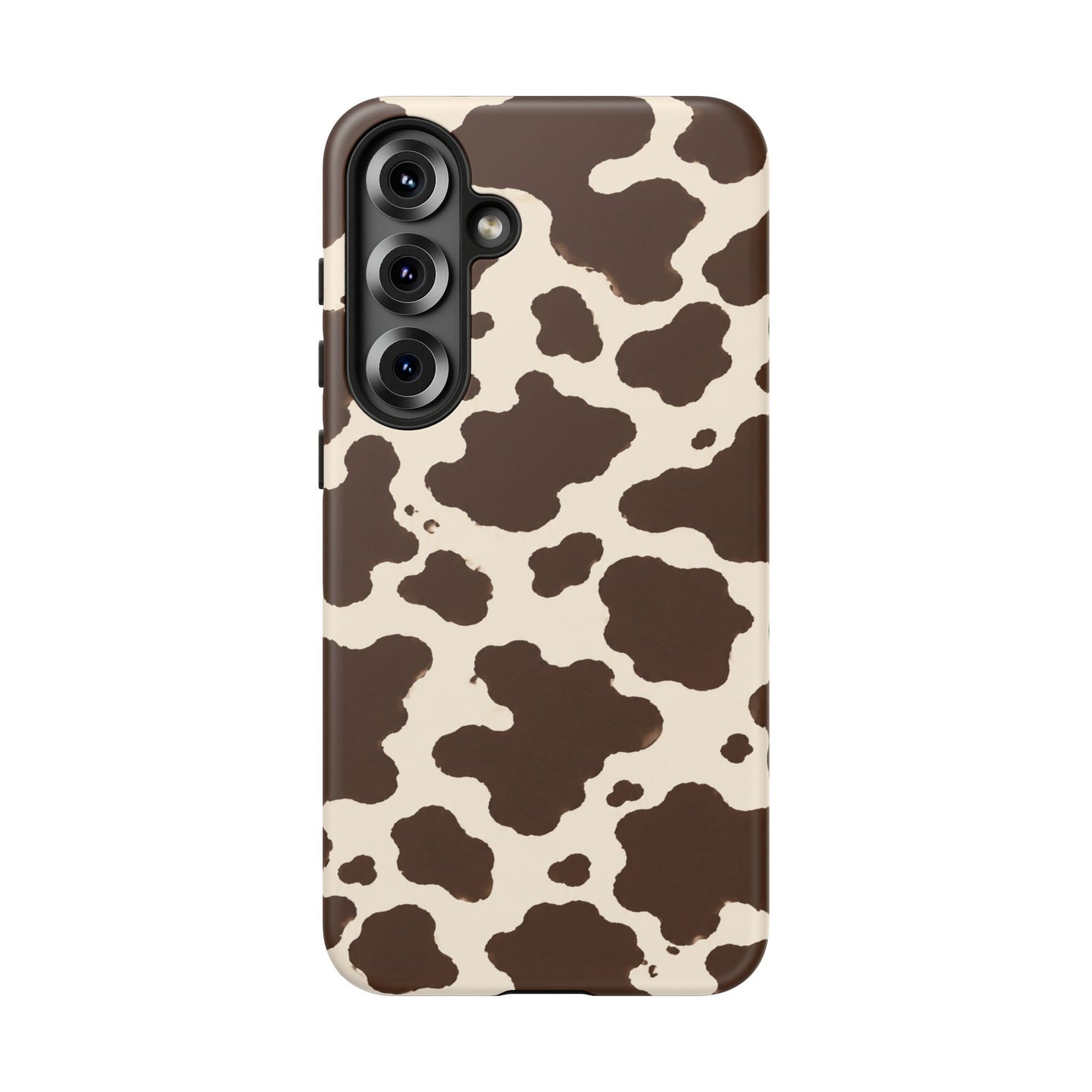 Western Cow Print Tough Phone Case for iPhone Samsung Galaxy Pixel