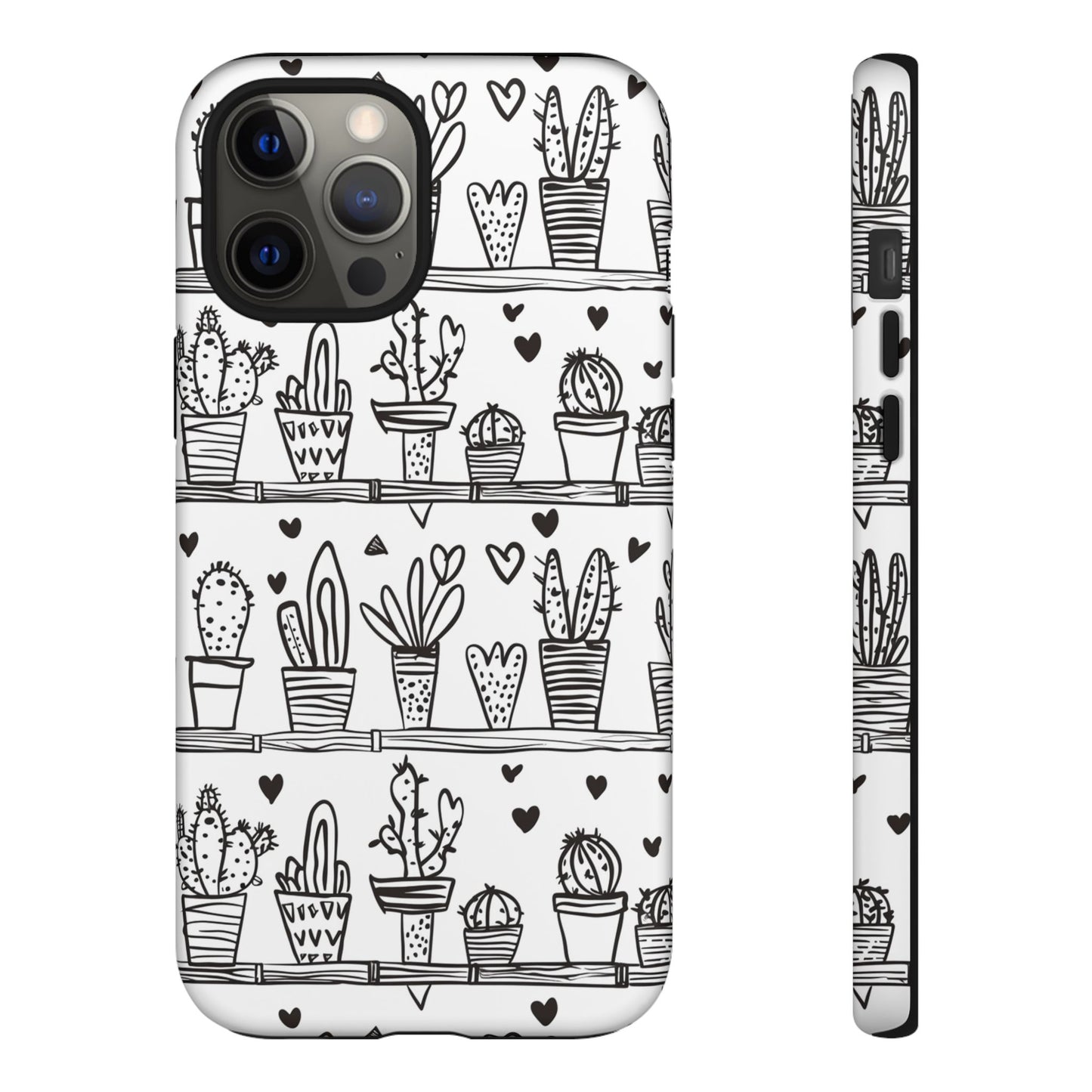 Cactus Succulent Phone Case Cute Plant Aesthetic iPhone Samsung Cover