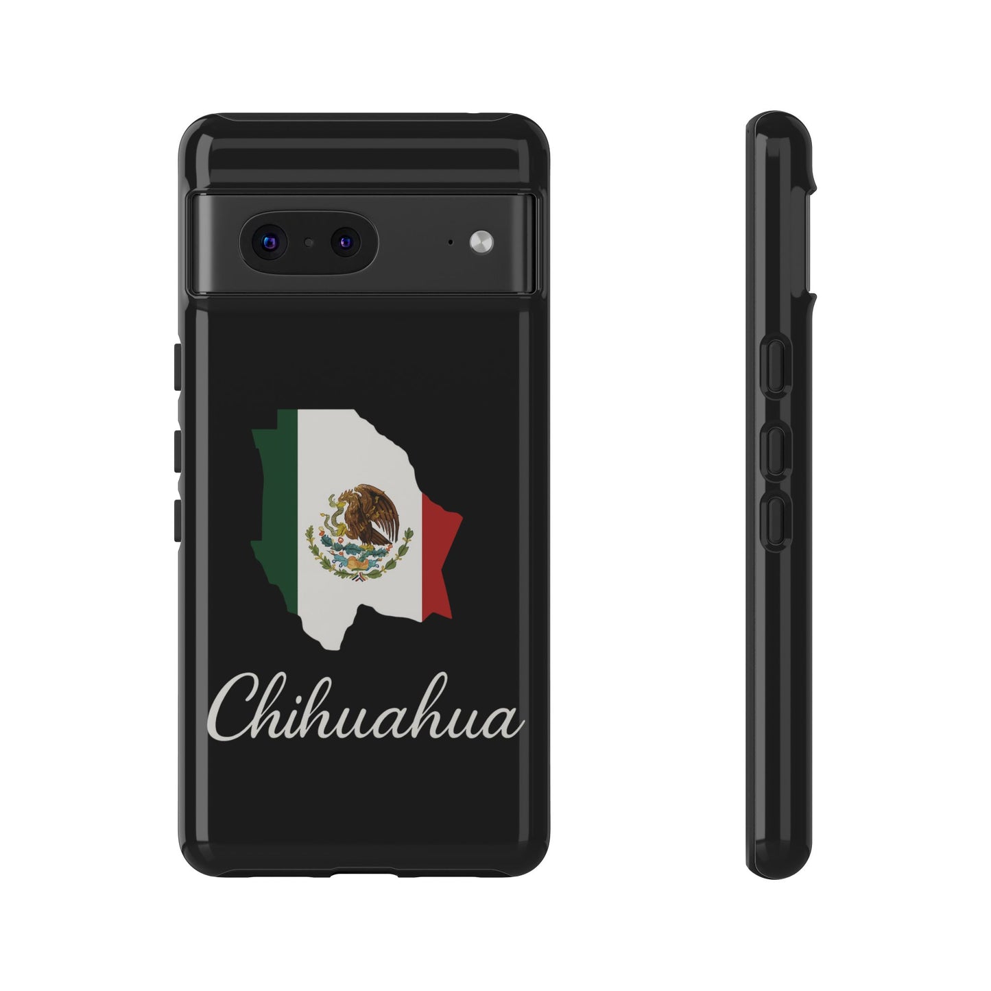 Chihuahua Mexico Flag Map Phone Case | Mexican American Pride Tough Case for iPhone & Samsung