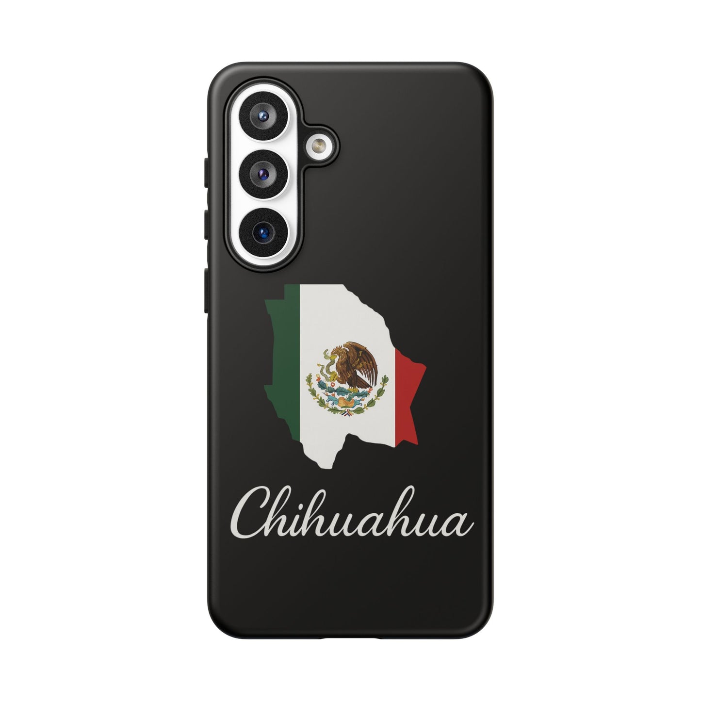 Chihuahua Mexico Flag Map Phone Case | Mexican American Pride Tough Case for iPhone & Samsung