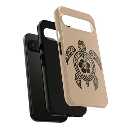Polynesian Turtle Phone Case | Hawaiian Beach Tough Cover