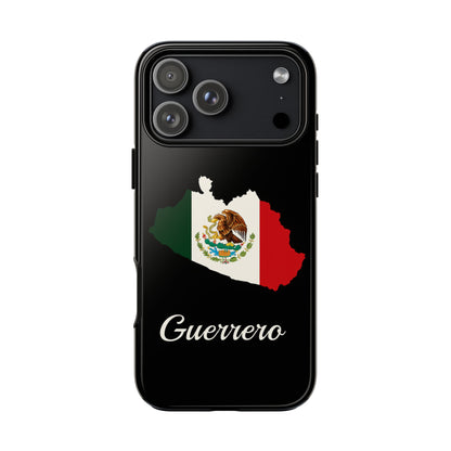 Guerrero Mexico Flag Map Phone Case | Mexican American Pride Tough Case for iPhone & Samsung