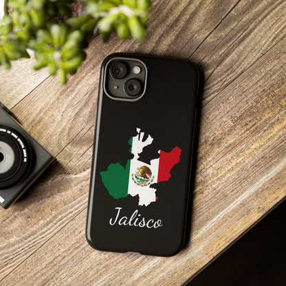 Jalisco Mexico Flag Map Phone Case | Mexican American Pride Tough Case for iPhone & Samsung
