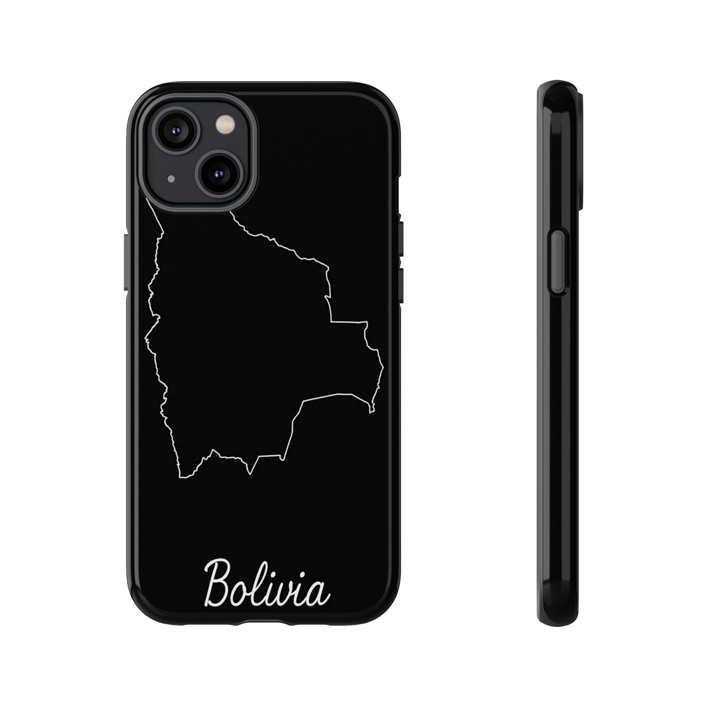 Bolivia Outline Phone Case – Minimal Country Map Tough Cover