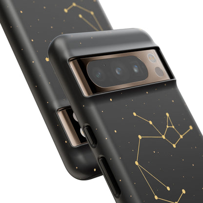 Sagittarius Zodiac Constellation Phone Case – Luxe Gold Celestial Cover